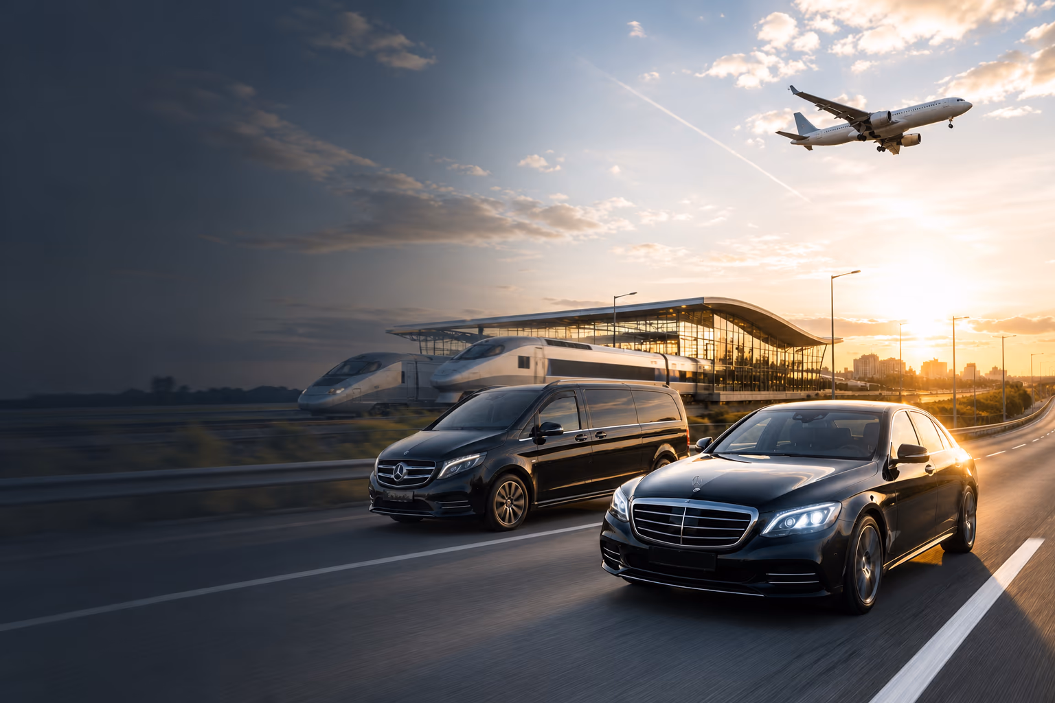 Mercedes chauffeur privé RF Driver à Paris et dans l'Oise