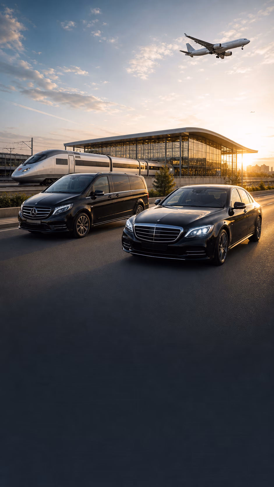 Mercedes chauffeur privé RF Driver à Paris et dans l'Oise